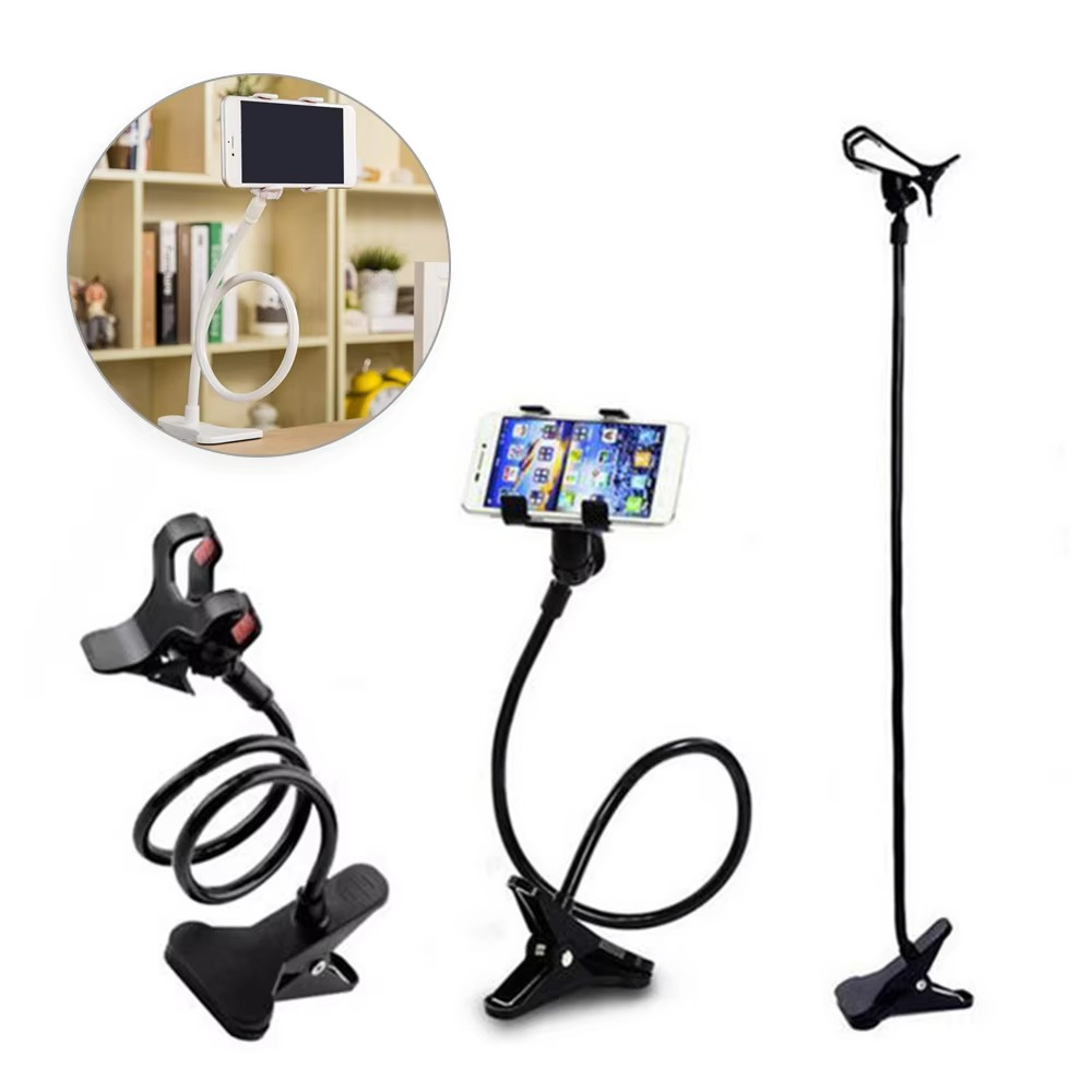 Flexible Snake Mobile Stand – Adjustable Lazy Phone Holder for Desk, Bed & Table