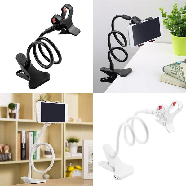 Flexible Snake Mobile Stand – Adjustable Lazy Phone Holder for Desk, Bed & Table